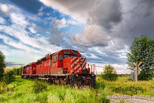 CP Rail Locomotive 6075_24686.jpg - Photographed near Smiths Falls, Ontario, Canada.